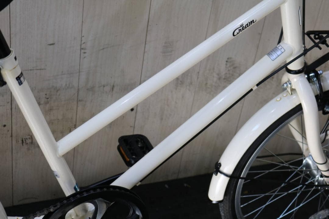 あさひ製CREAM 20型６速 420mm AUTO LED仕様minivelo