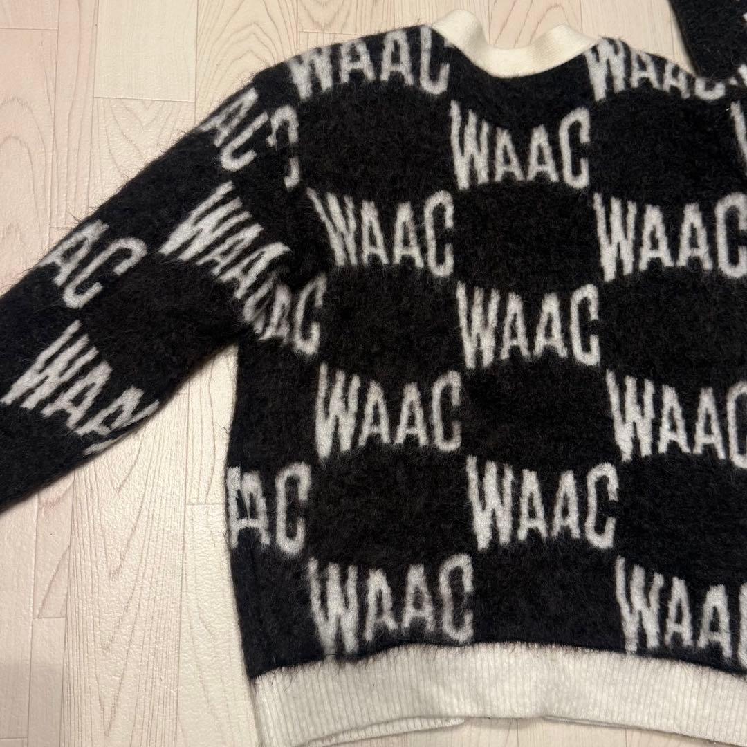 【希少】WAACワック ゴルフウェア カーディガン レディース サイズ1 ニット
