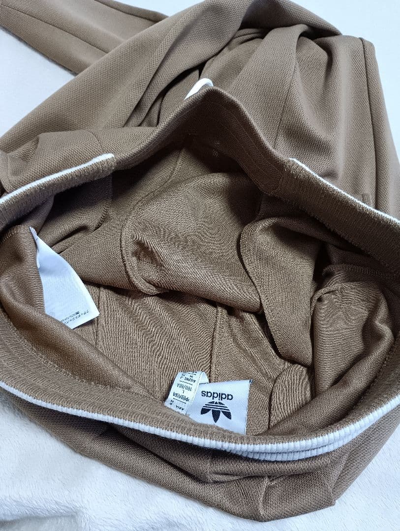 adidas IB3437 ワイドレッグ トラックパンツ XL 美品