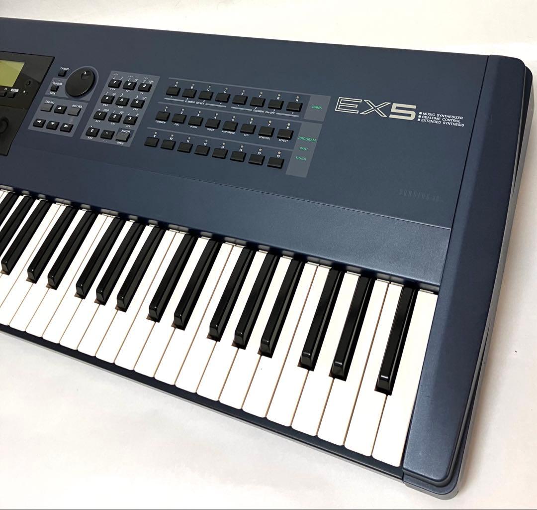 動作保証 YAMAHA シンセサイザー EX5 希少非売品フロッピー付き