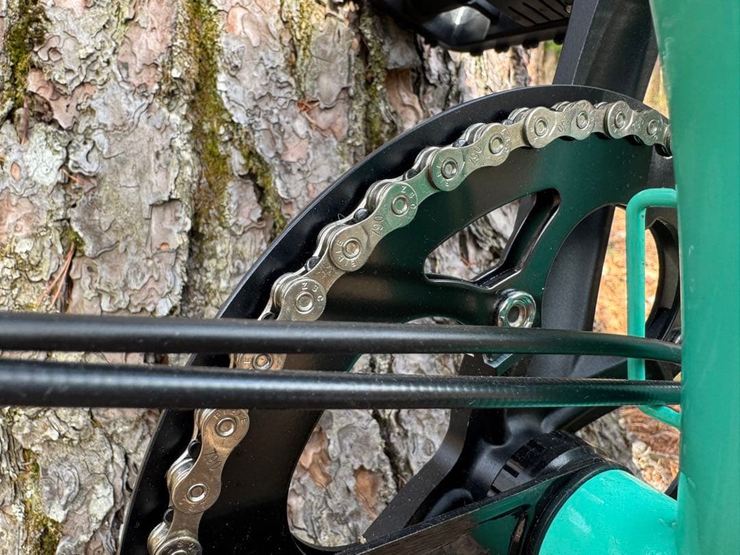 ブロンプトンオマージュ　LITEPRO折りたたみ自転車