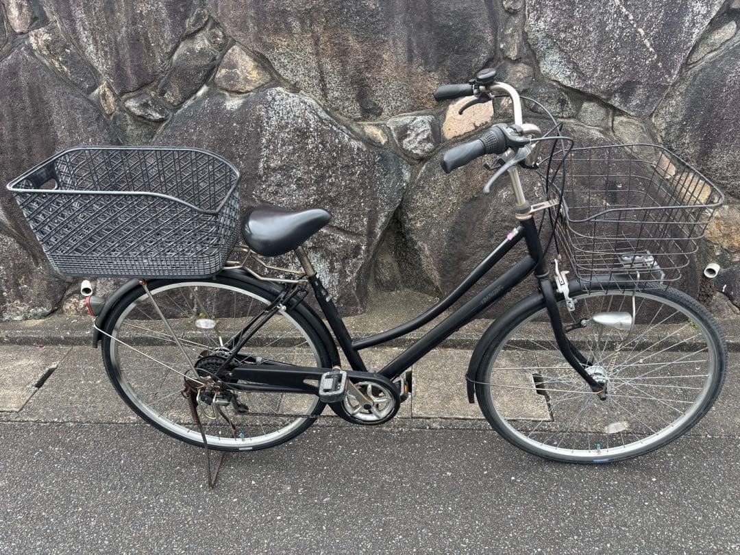 【福岡県糸島市】【直接取引限定】自転車　27インチ　外装6段変速