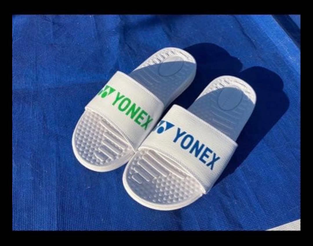 YONEX ホワイト シャワーサンダル　インターハイ記念　Mサイズ