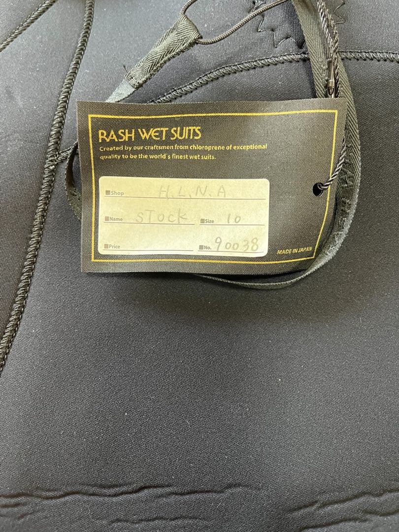 新品　RASH WETSUIT ラッシュウェットスーツ