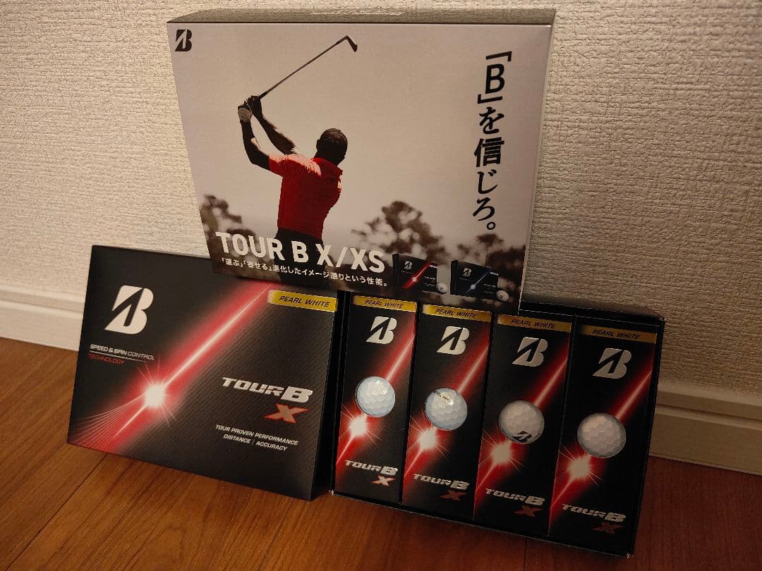 BRIDGESTONE TOUR B X 26年モデル 1ダース 限定カバー付