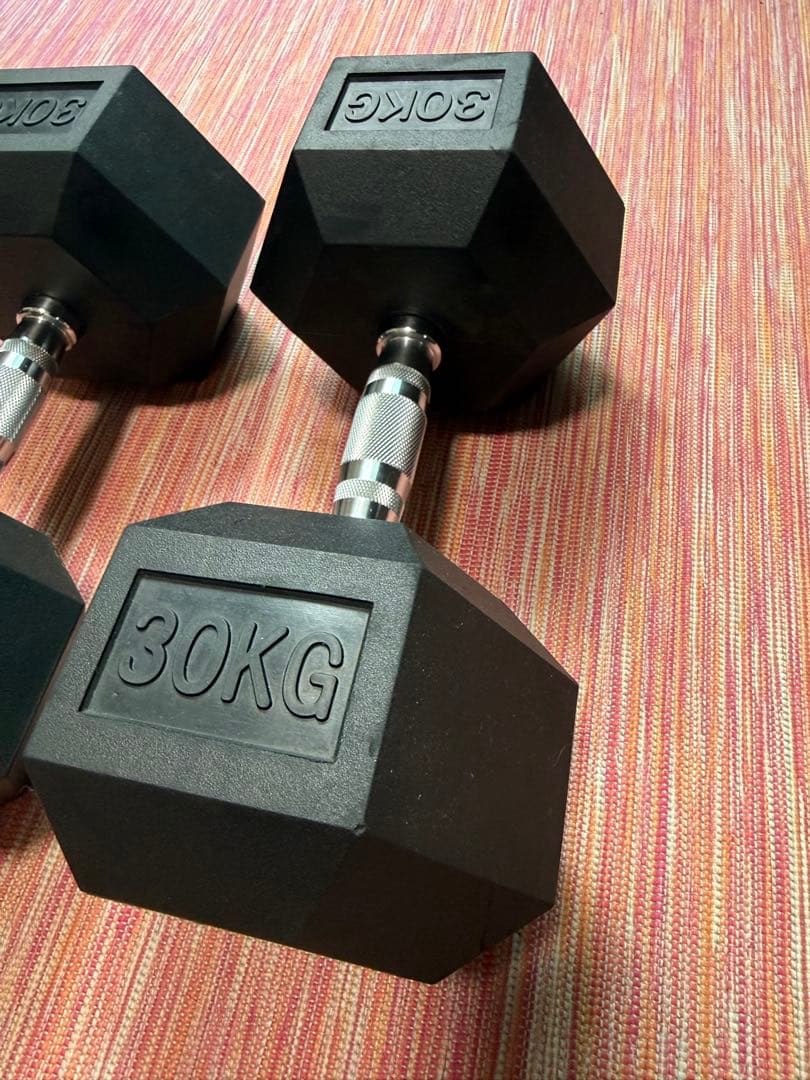 ダンベル 鉄アレイ 30kg 2個セット 60kg ヘックスダンベル ヘキサゴン