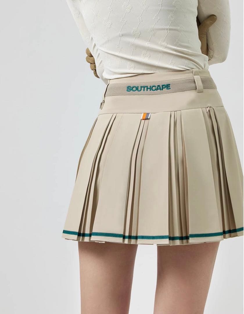 SOUTHCAPEゴルフレディース プリーツスカート