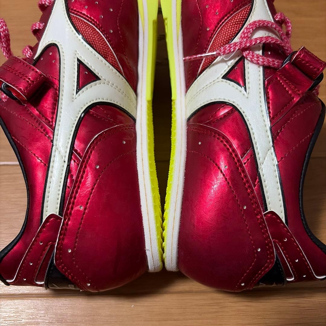 MIZUNO 陸上用スパイク 26.0cm フィールドジオ レッド 開封後未使用