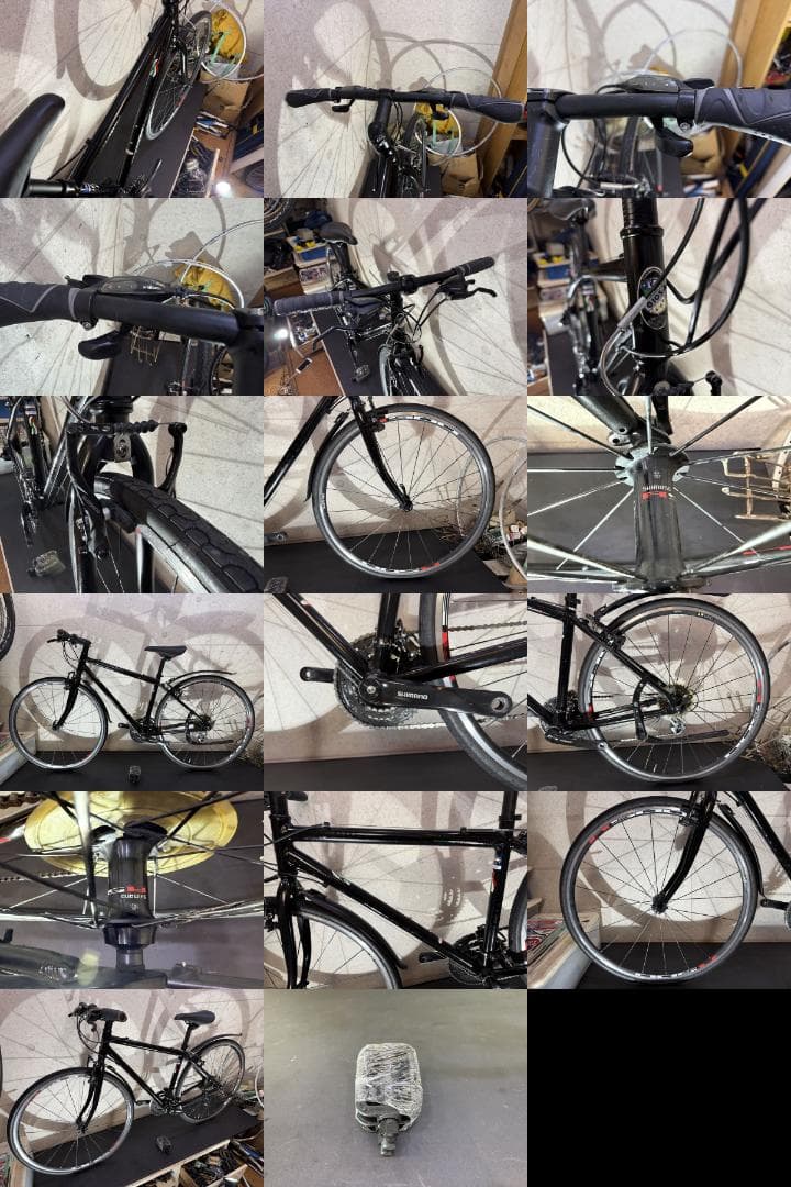 GIOS MISTRAL 700c ジオス　クロスバイク　ブラック　S