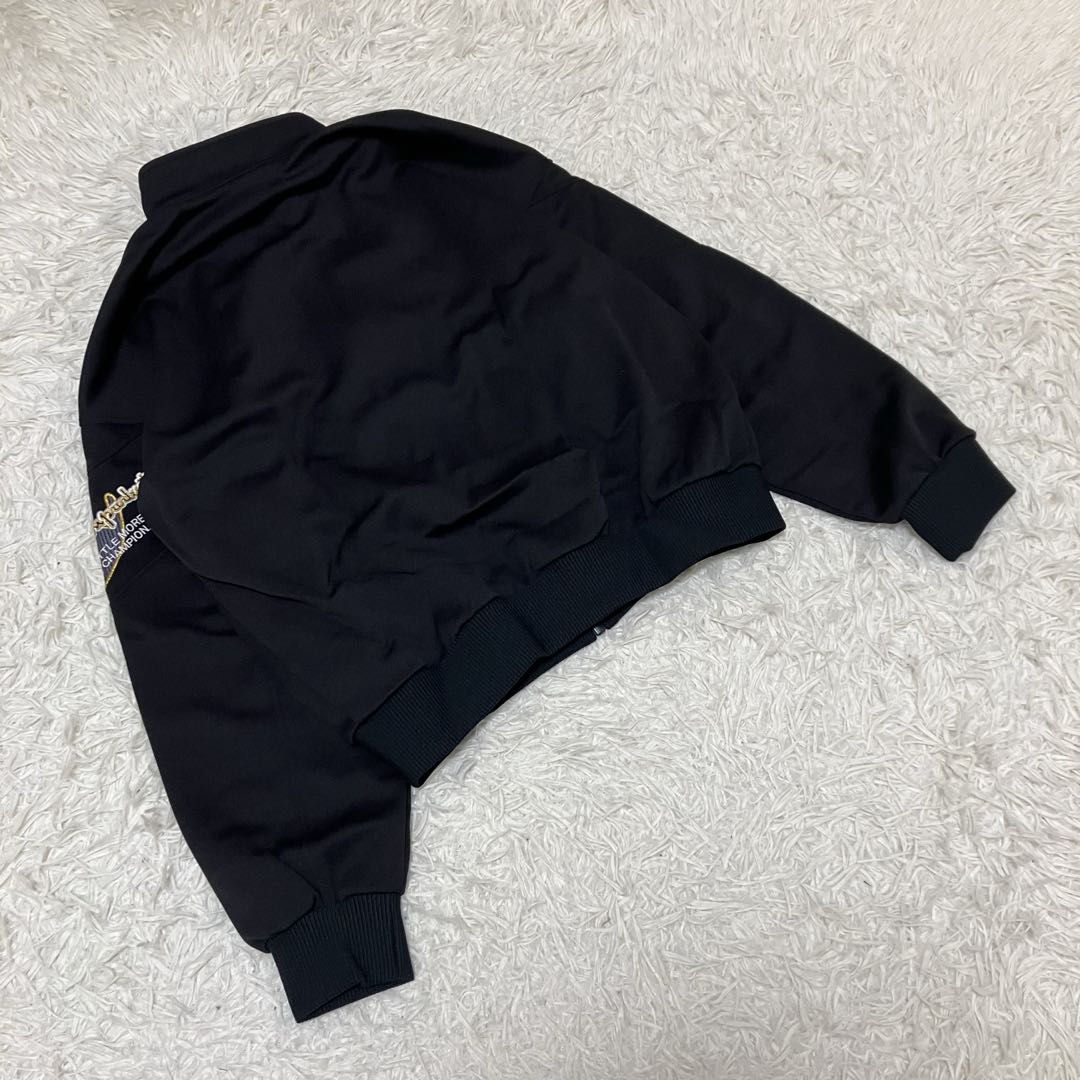 【タグ付】championproducts ジャージトップス　羽織　黒 M