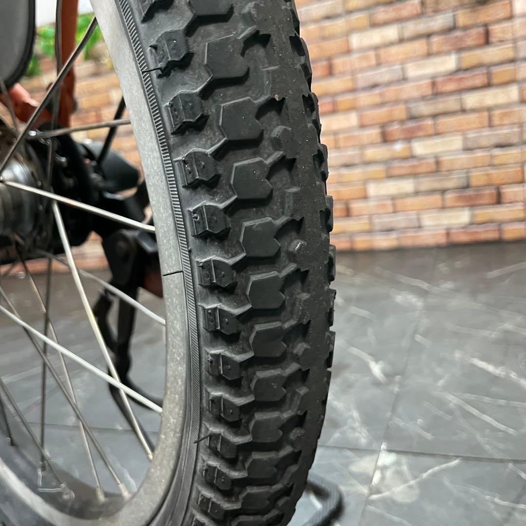 【102】電動自転車YAMAHA PAS Babby オレンジ 20インチ