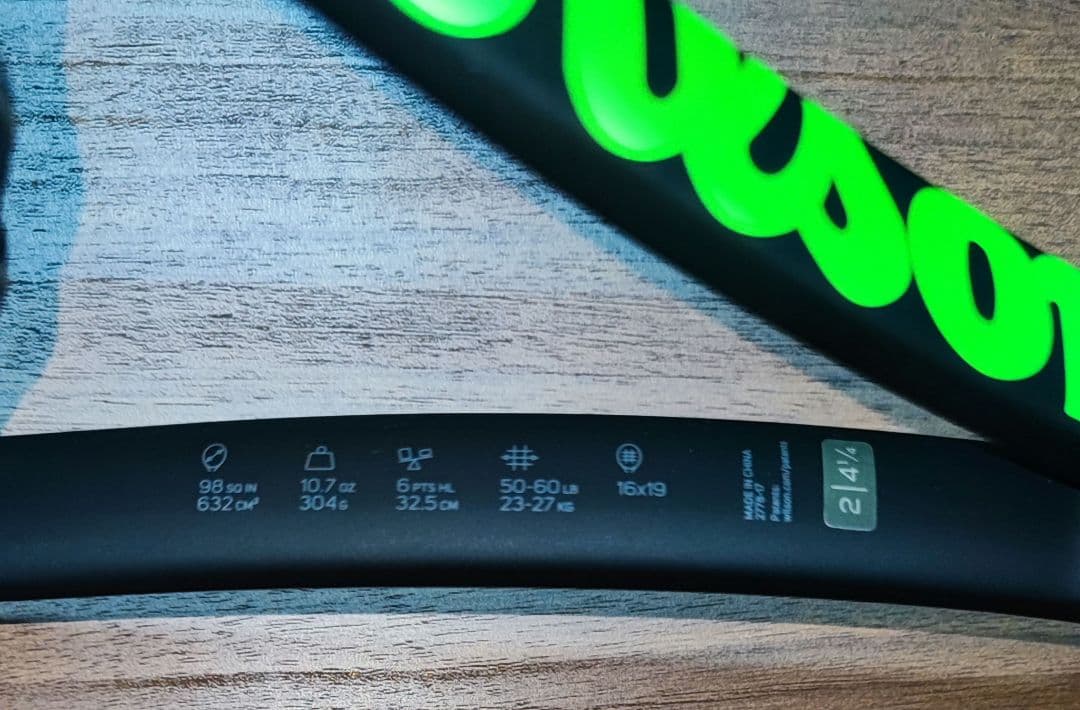 Wilson BLADE 98CV BALCK EDITION テニスラケット