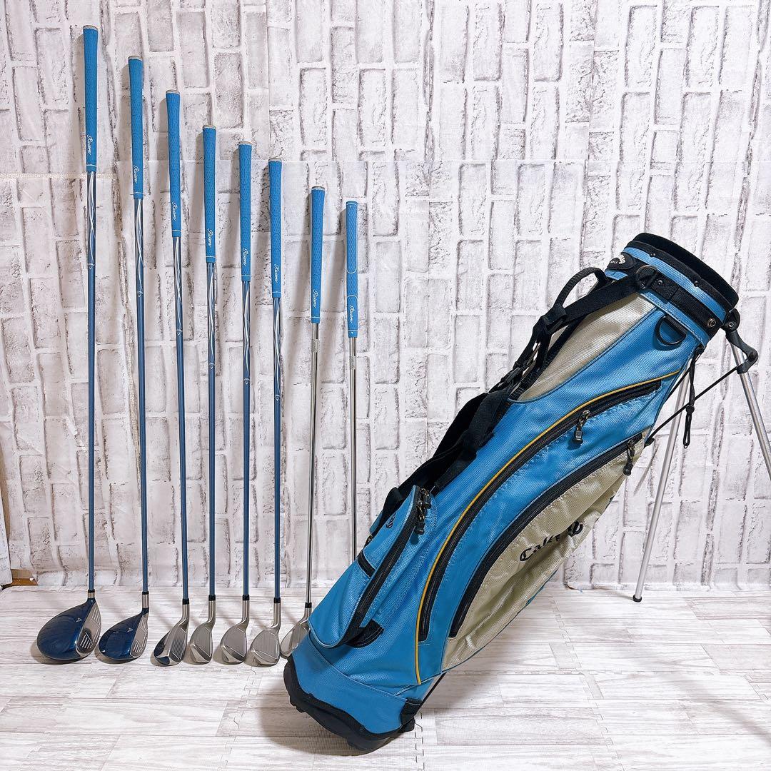【美品】Callaway GEMS レディースゴルフ クラブセット 8本 W