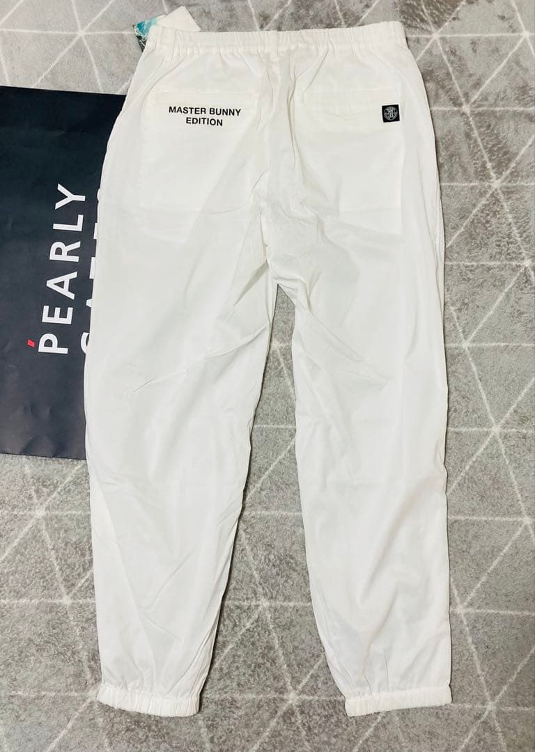 新品 マスターバニー 2WAYストレッチメランジタフタパンツ(4)サイズM/白