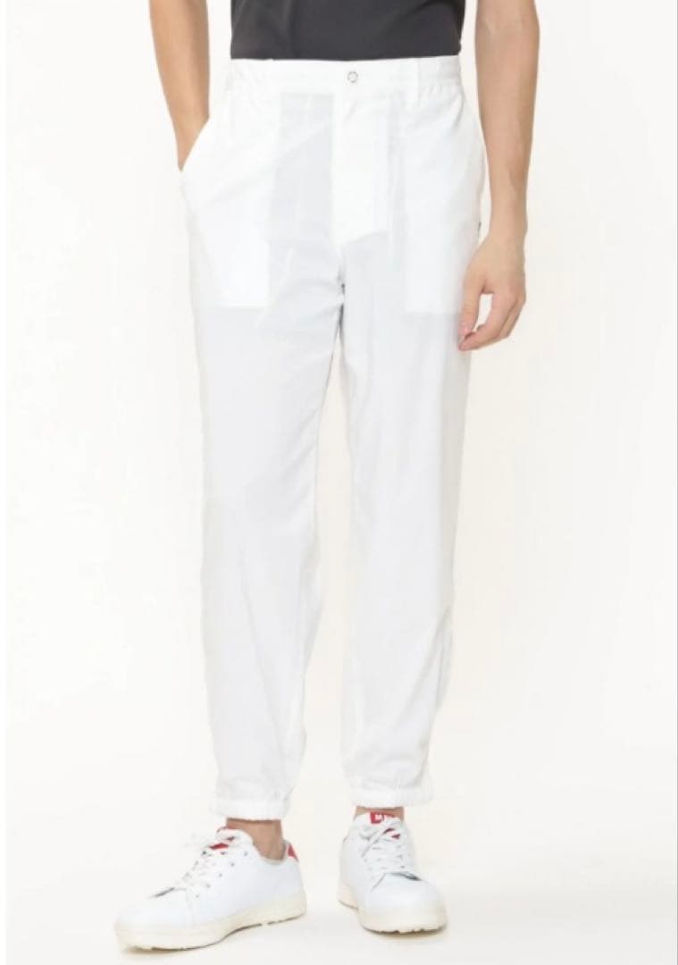 新品 マスターバニー 2WAYストレッチメランジタフタパンツ(4)サイズM/白