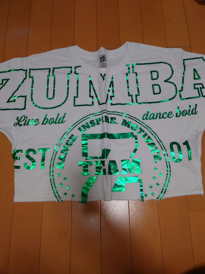 ZUMBA ズンバ クロップドウェア Tシャツ 4枚セット