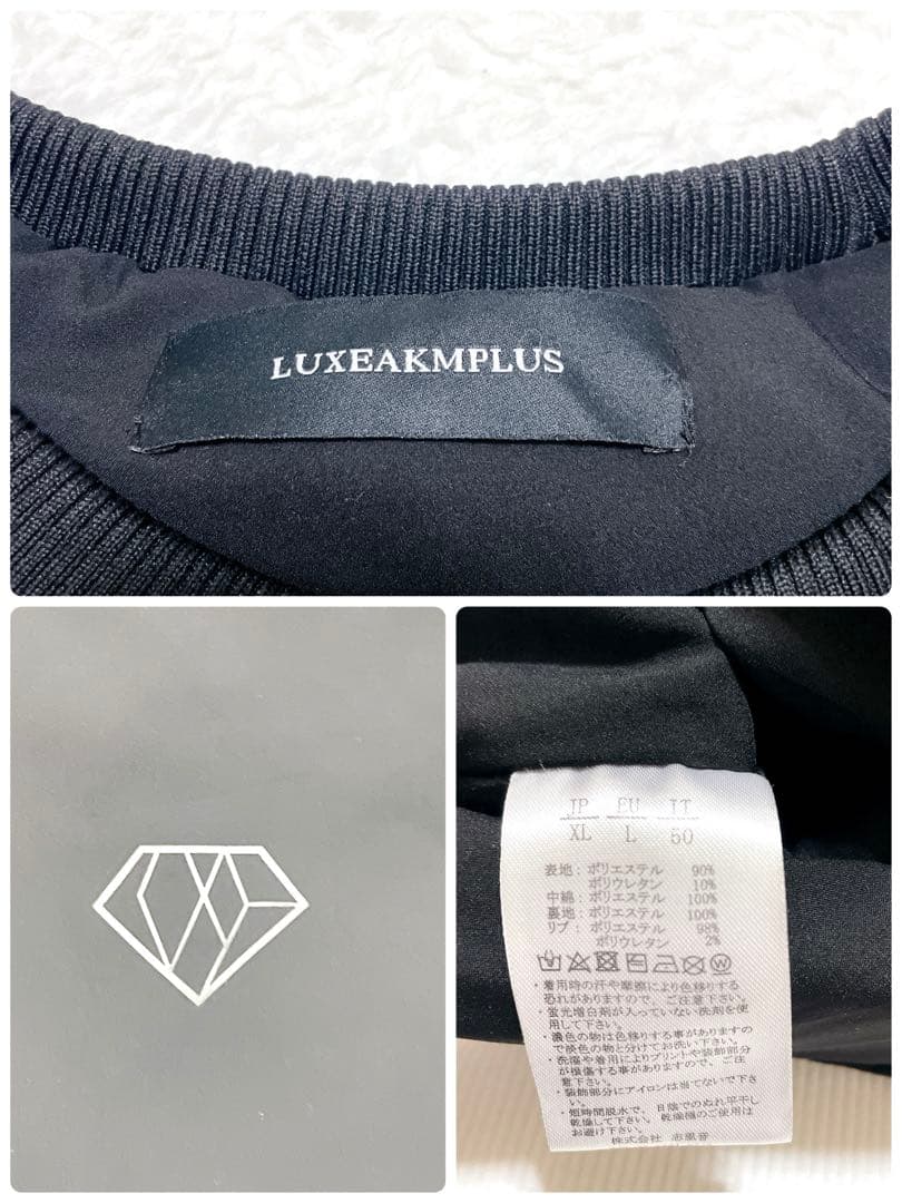 LUXEAKMPLUS スバイカラー　スニードジャック ゴルフウェア　ビッグロゴ