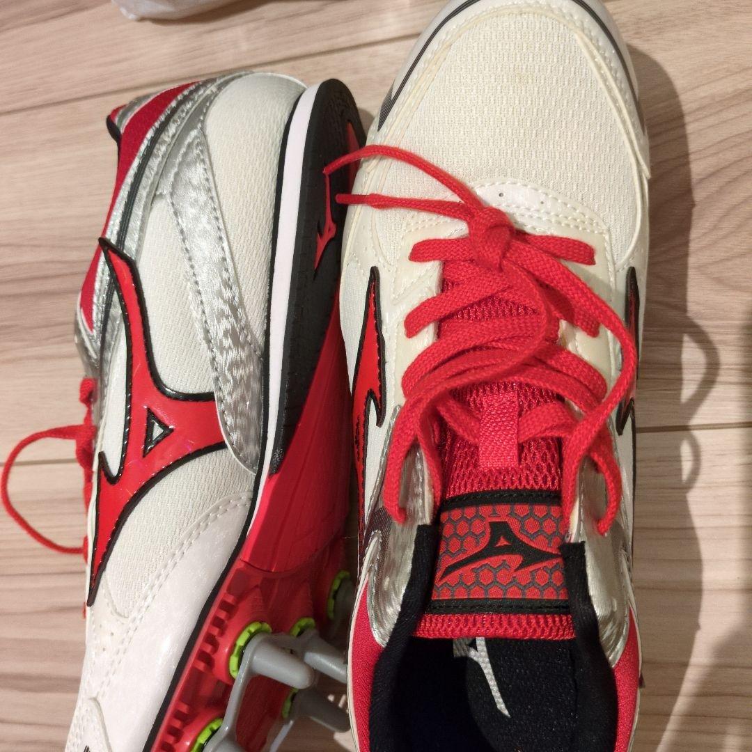 【新品】Mizuno スパイクシューズ25.5ブレイブウィング3