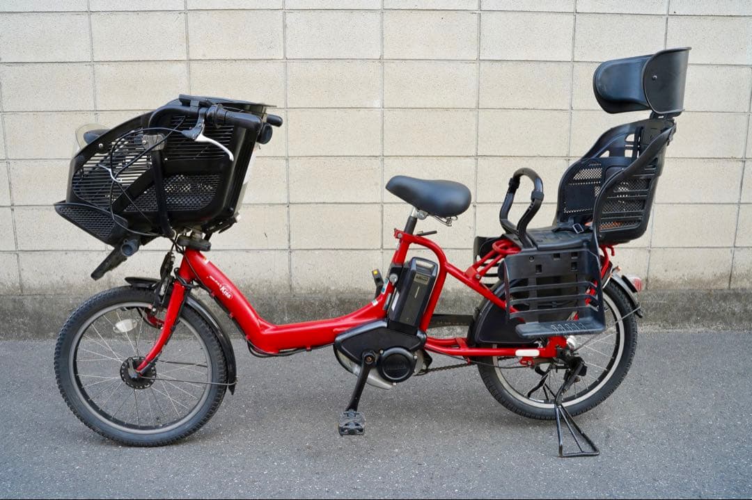 電動自転車 ヤマハ 20インチ 子供乗せ アシスト 中古 032304