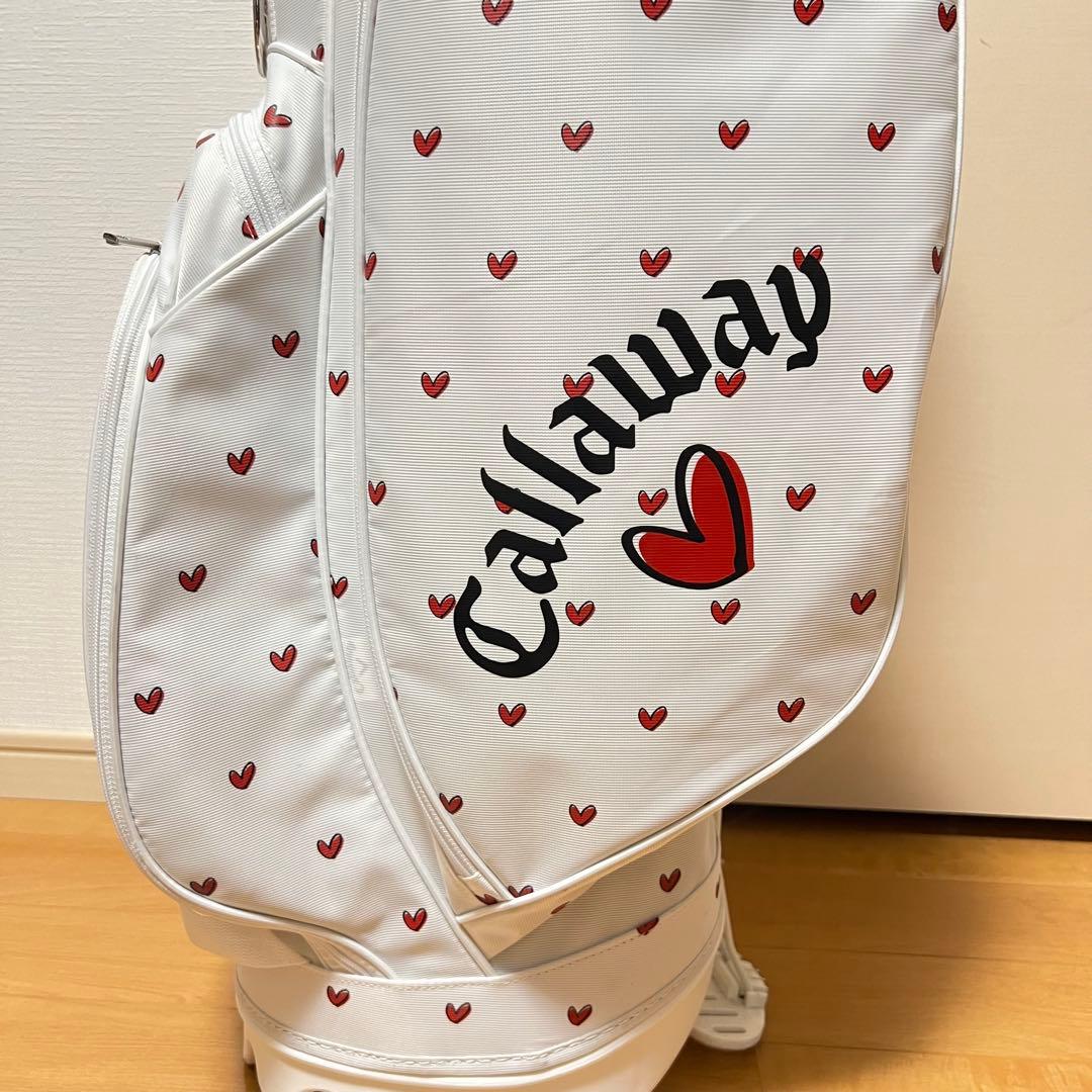 Callaway キャロウェイ ハート柄 キャディバッグ　レディース