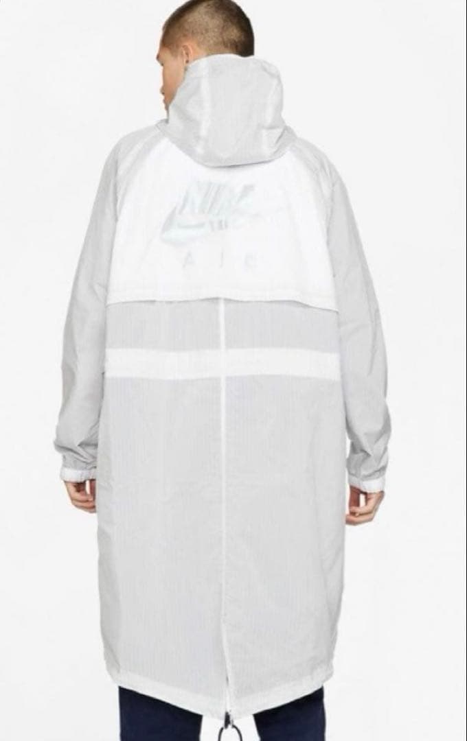 新品【希少品★コラボ品】NIKE リバーシブル ベンチコート ネイビー ホワイト