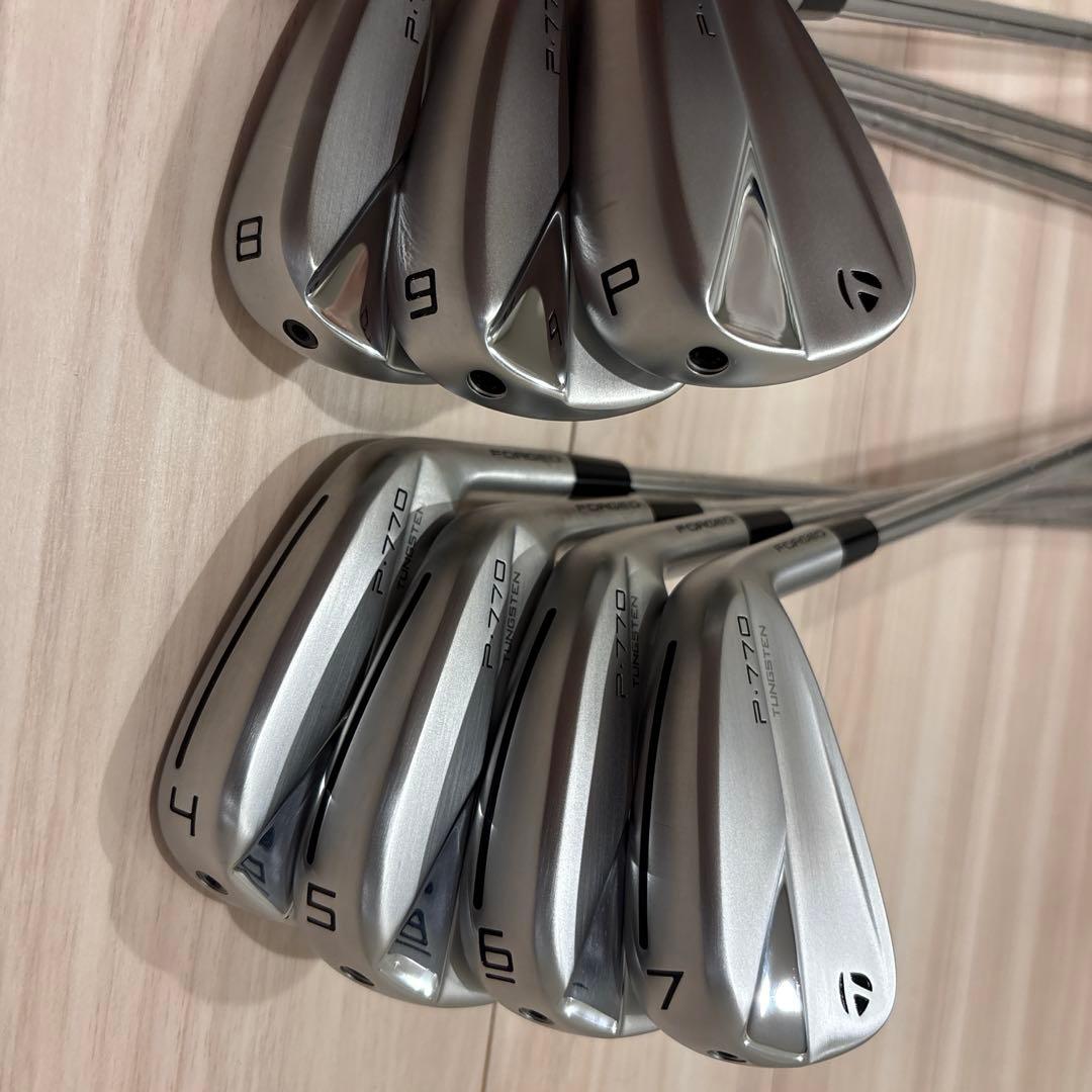 TaylorMade P-770 2023 アイアンセット4-P 7本セット