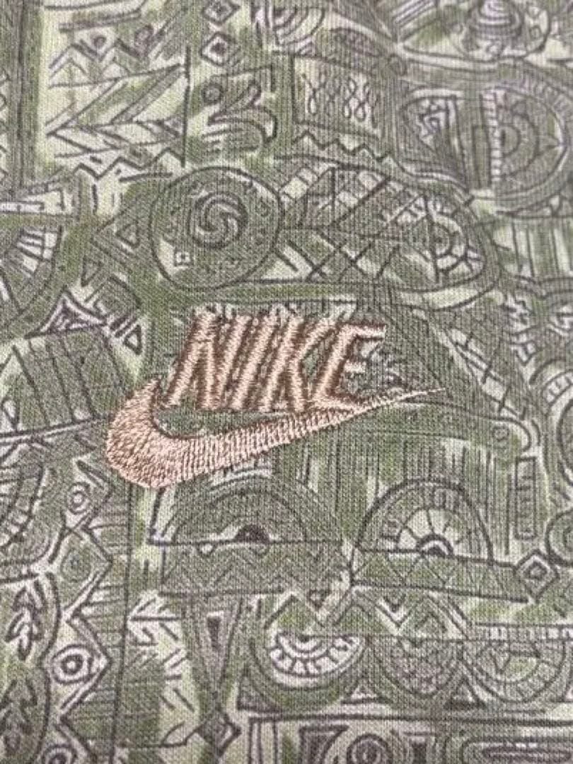 【新品未使用品タグ】90s Nike Golf ポロシャツ 総柄 デッドストック