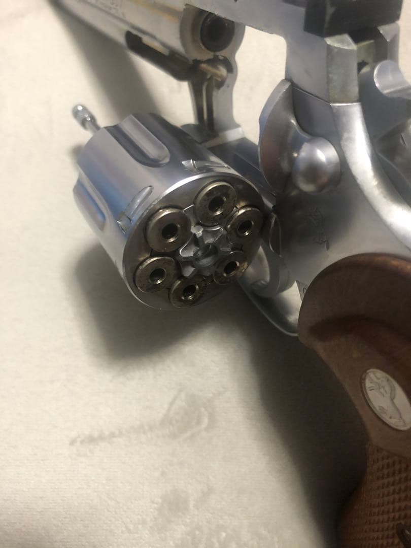 パイソン357 マグナム　ガスガン　ステンレス製　JASG 日本製　コクサイ