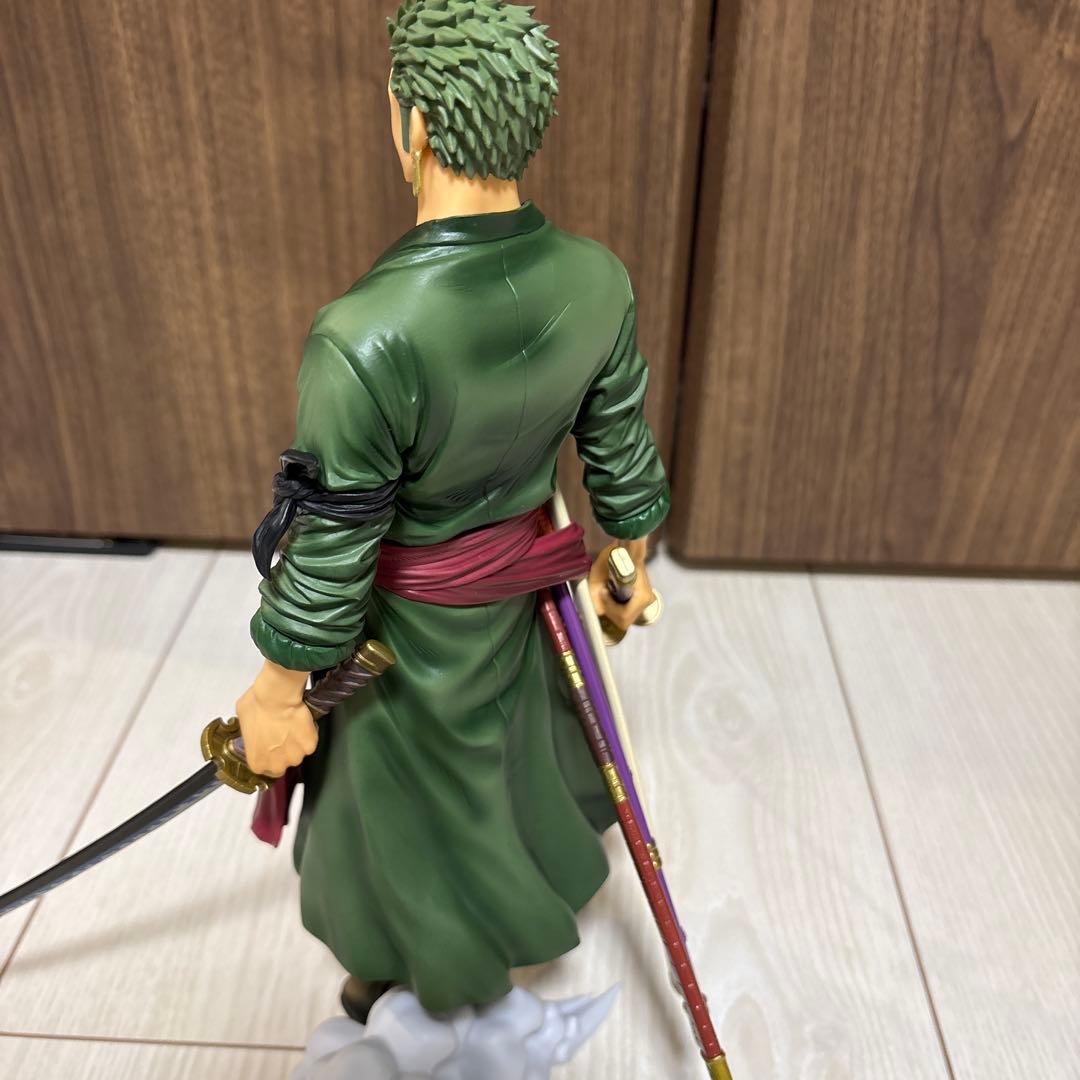 【開封品・外箱なし】 バンプレくじ ゾロ フィギュア A賞 ブラシカラー