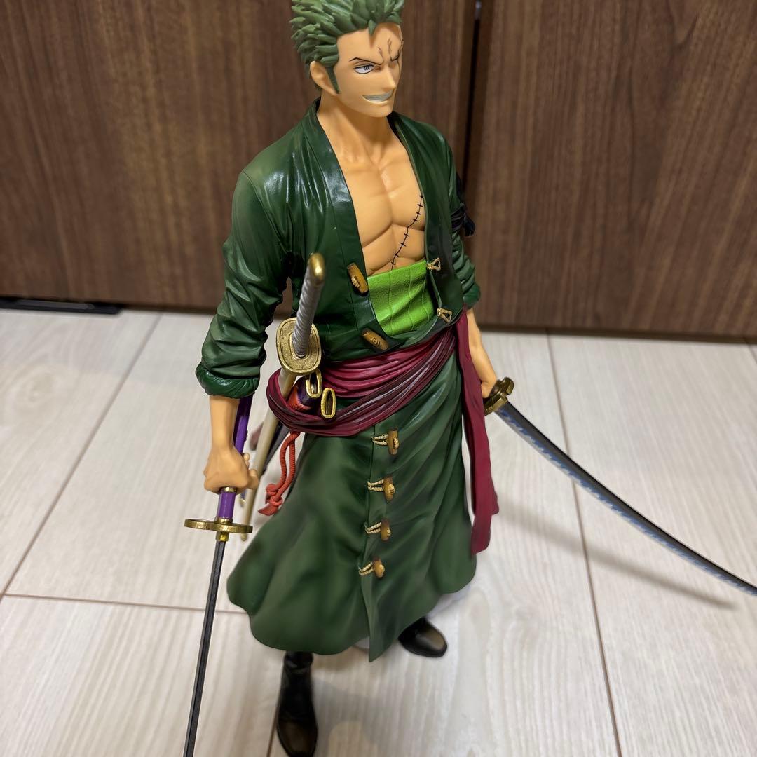【開封品・外箱なし】 バンプレくじ ゾロ フィギュア A賞 ブラシカラー