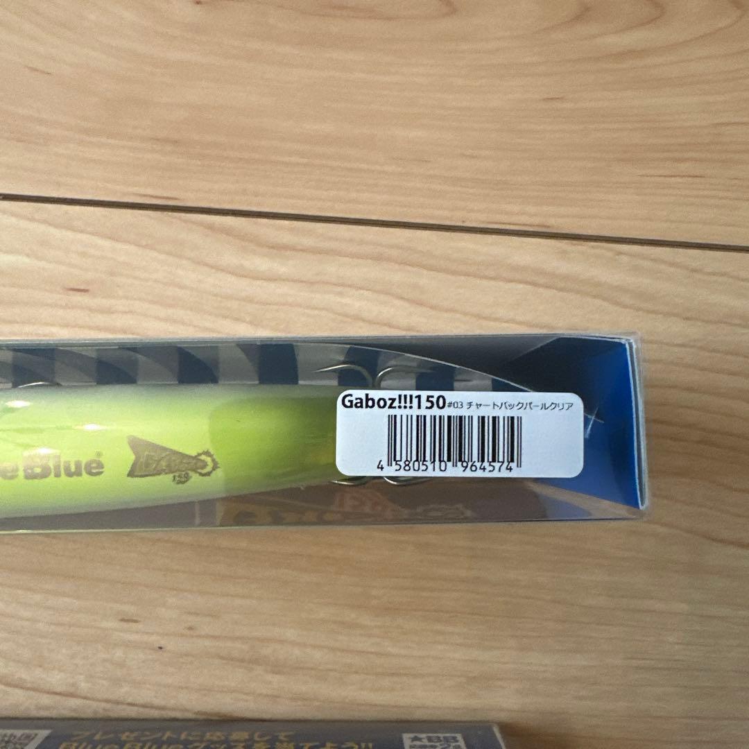 ブルーブルー　ルアーセット売り　ガボッツ　ゼッパー　スネコン　シーバス