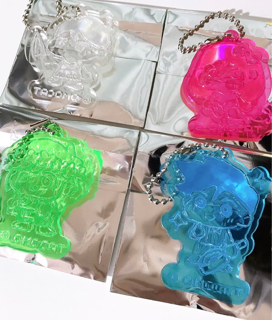 OMORI展 オモリ 原画展 リフレクティブキーホルダー 全種類セット