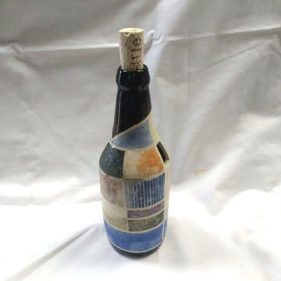 Bottle花器陶器（ディスペンサー)香りをキープ&花器