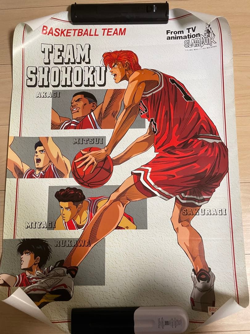 スラムダンク　ポスター　７本セット　非売品　未使用品