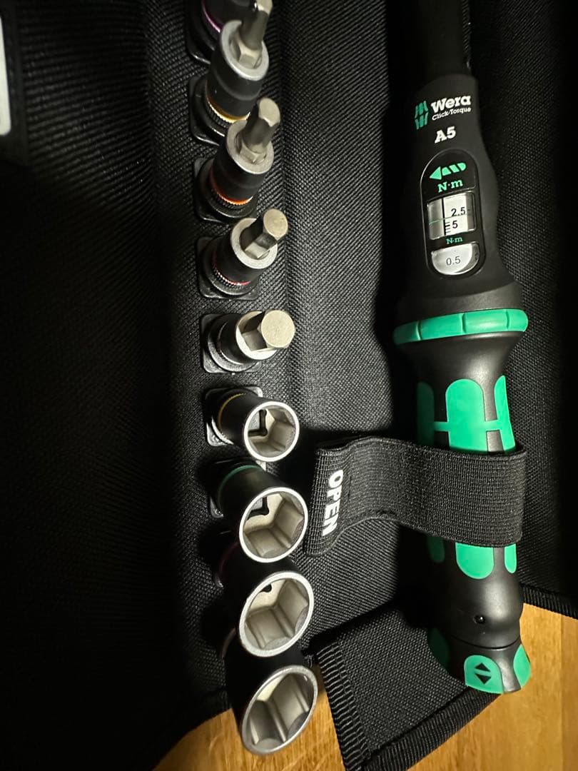 WERA 自転車セット　トルク１