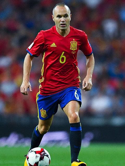 選手用 イニエスタ スペイン代表 ユニフォーム ヴィッセル神戸