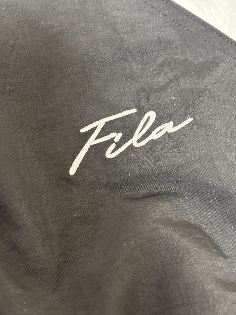 ★美品★ FILA ジャージ 上下セット 2XL ブラック/ホワイト