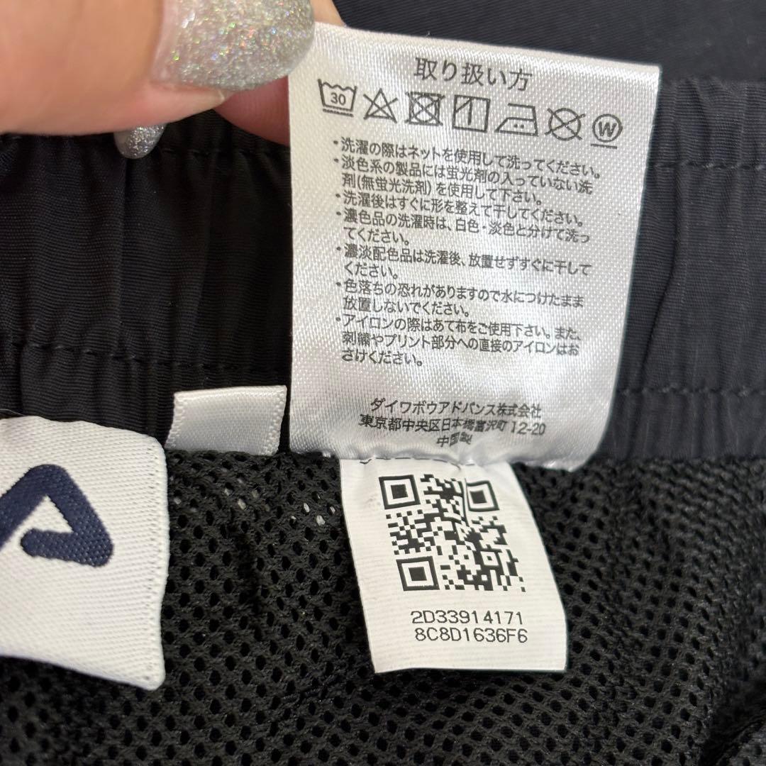 ★美品★ FILA ジャージ 上下セット 2XL ブラック/ホワイト