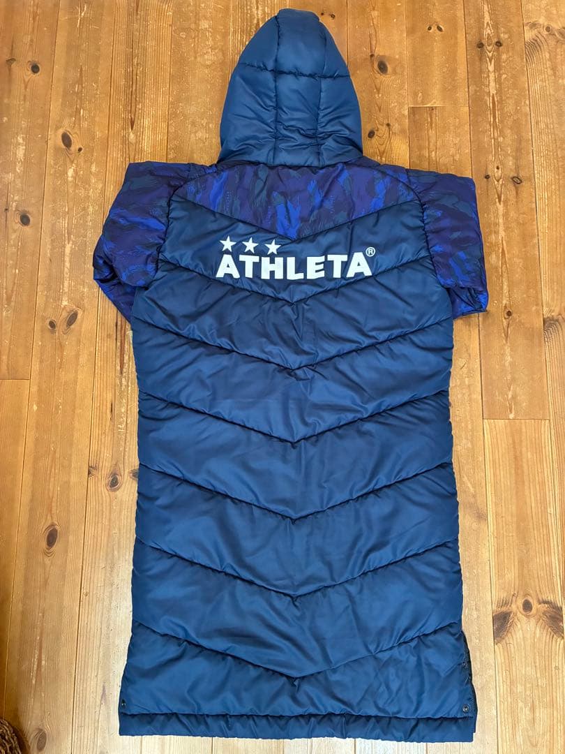 ATHLETA アスレタ ダウンベンチコート160 美品