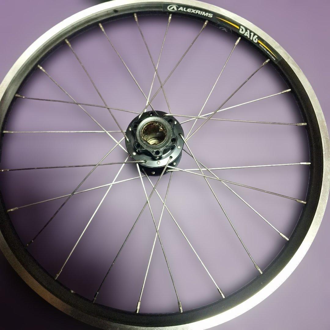 ALEXRIMS DA16 ２０インチ　ウッドマン　ハブ　２本セット