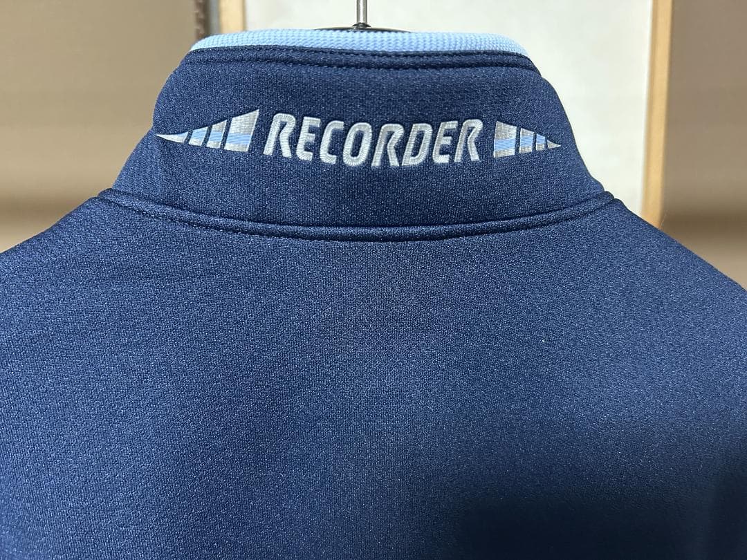 昭和レトロ 日本製!アシックス　レコーダー(RECORDER)のジャージ　Ｍ