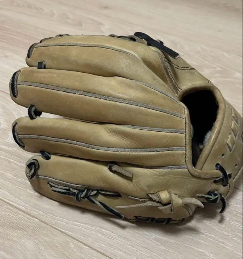 Mizuno Pro (ミズノプロ) 軟式グローブ　内野手 キャメル×ブラック
