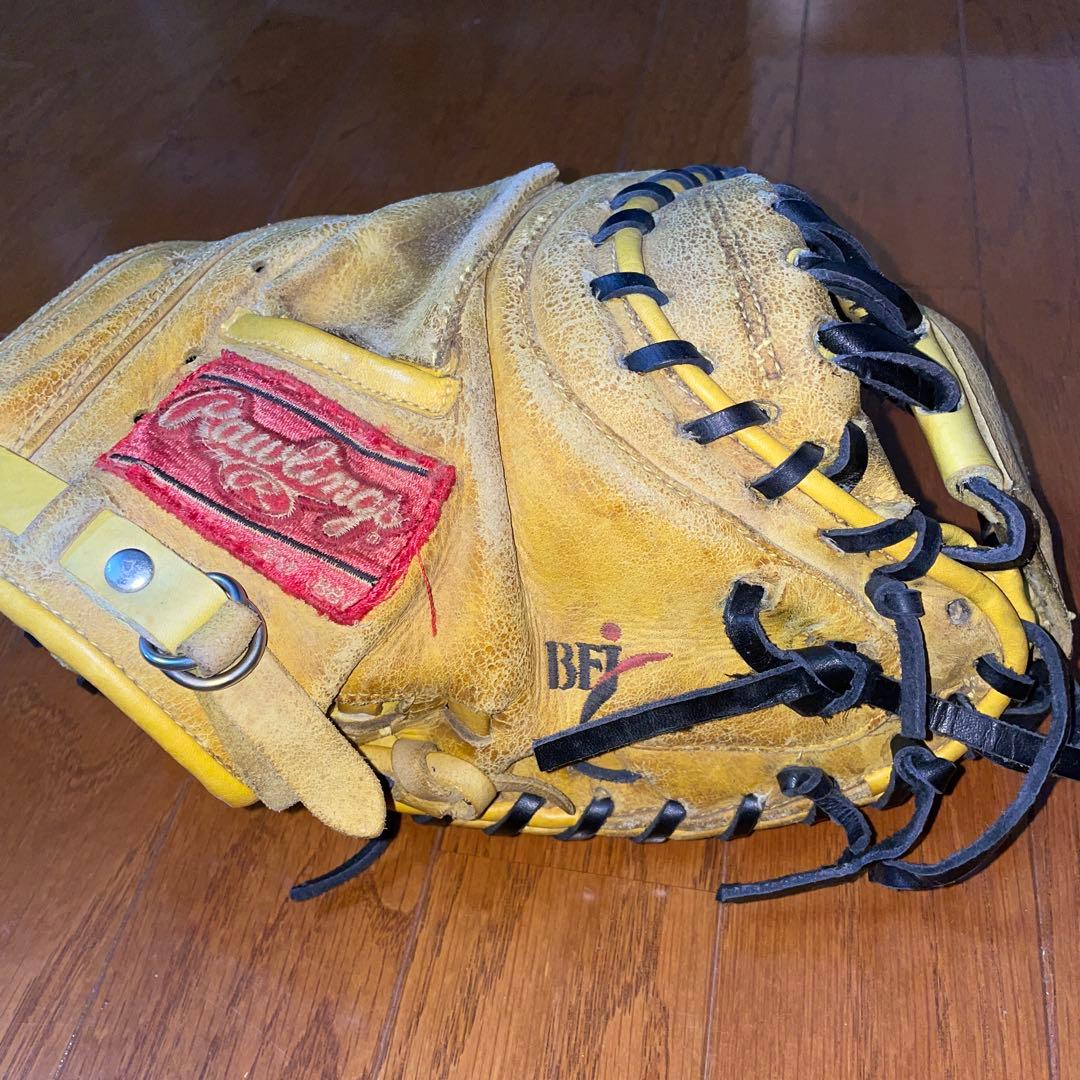 Rawlings BF7 キャッチャー用グローブ イエロー