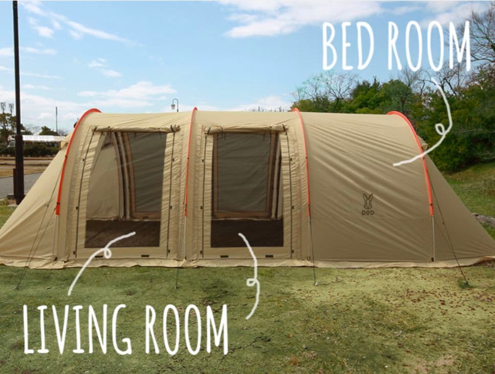 ✨1回使用✨　DOD KAMABOKO TENT2 カマボコテント2 タンカラー