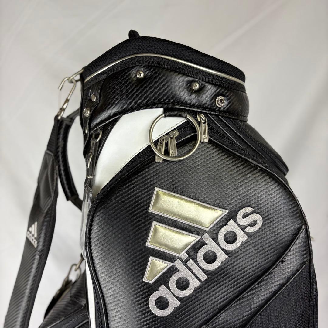 アディダス adidas キャディバッグ 5分割 ゴルフバッグ