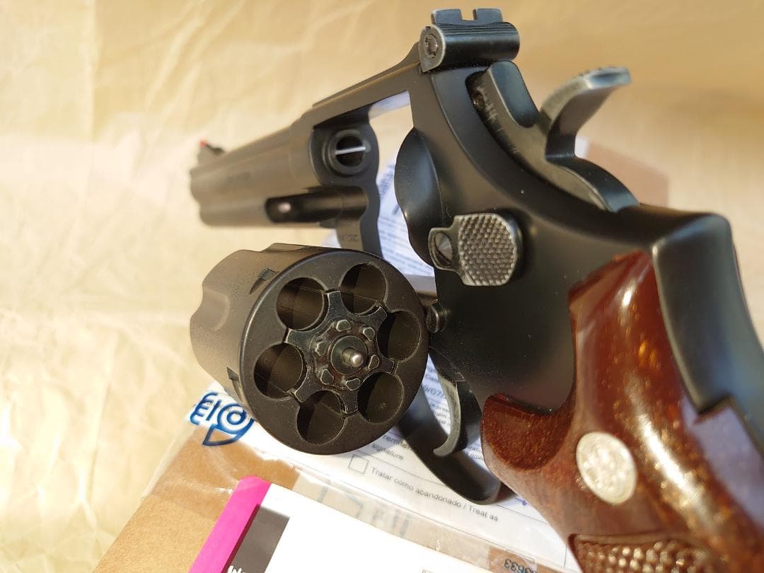 マルシン　S&W M586 6インチ　HW　モデルガン（組み立て・加工品）