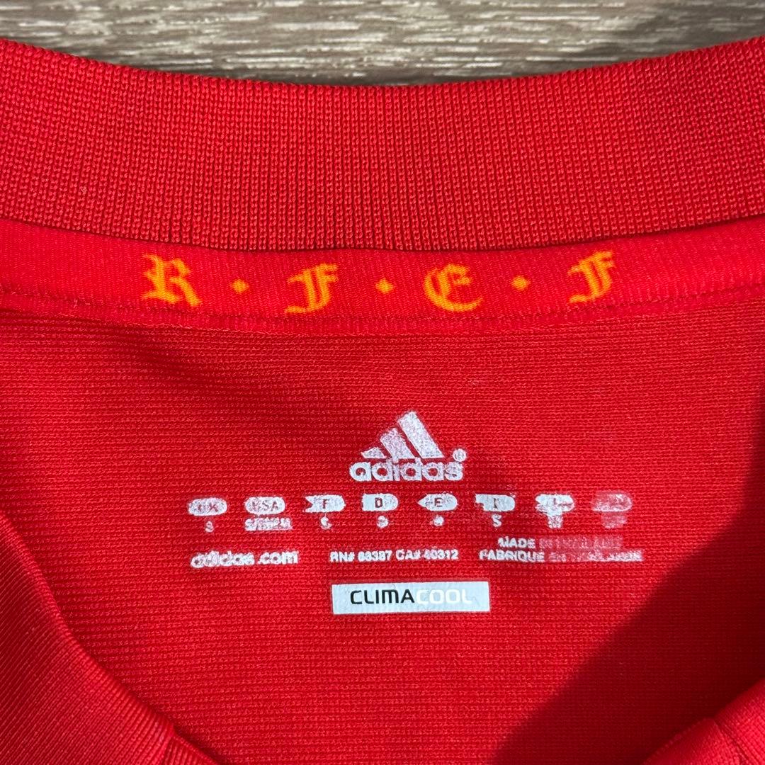 正規品 adidas スペイン代表 2010 ダビド・シルバ ホームユニフォーム