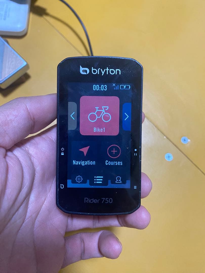 Bryton Rider 750 サイクリング GPS本体