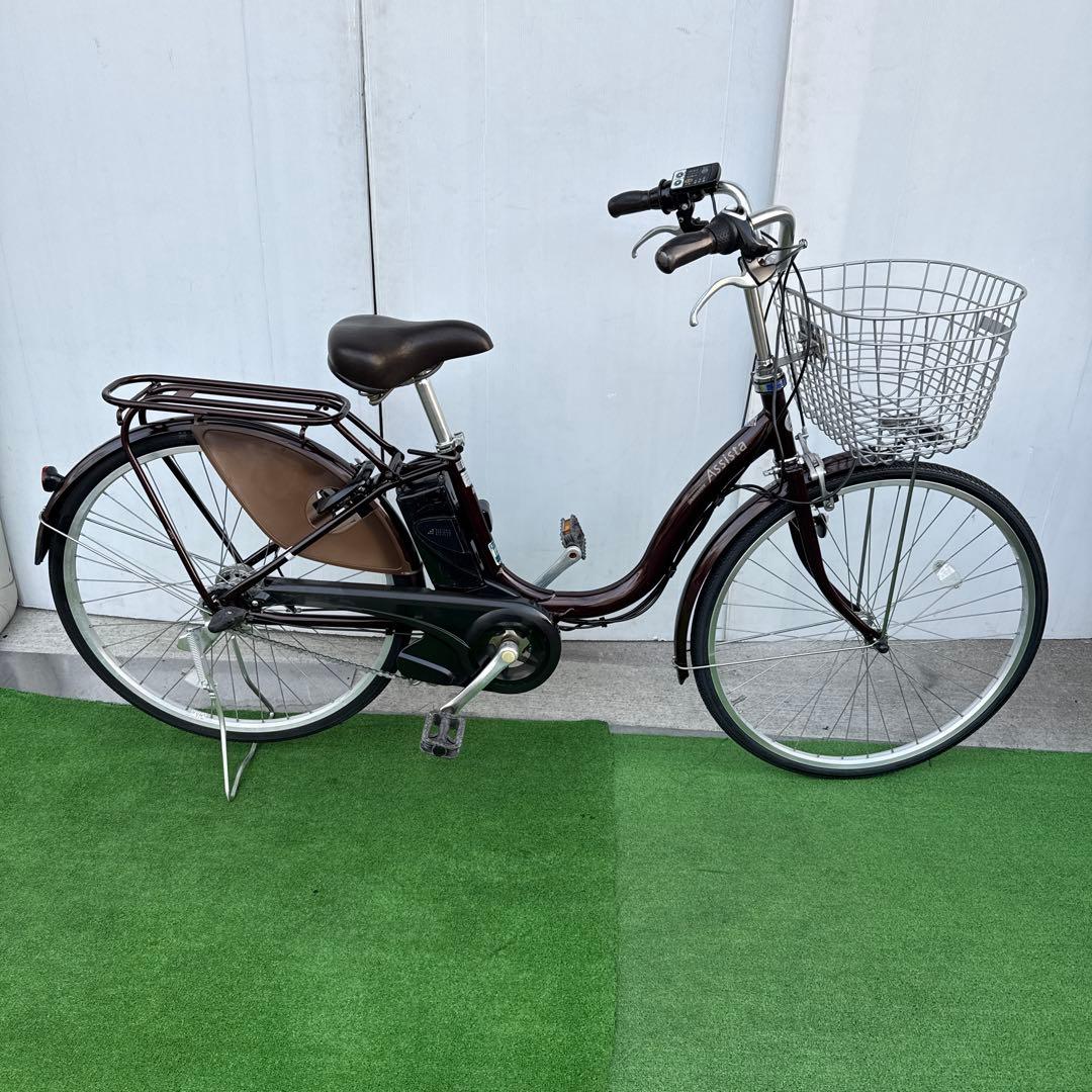 ブリヂストン電動アシスト自転車26インチ ブラウン