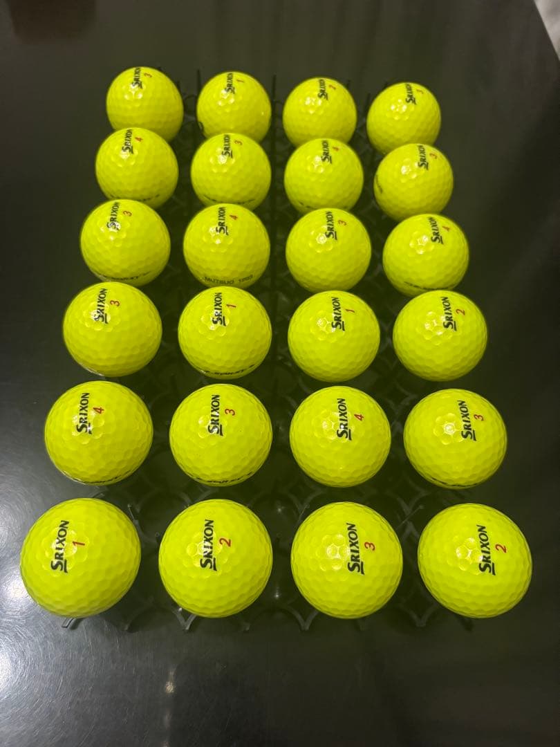 ⑦新品に近い　送料込み　SRIXON Z-STAR XV ロストボール24個